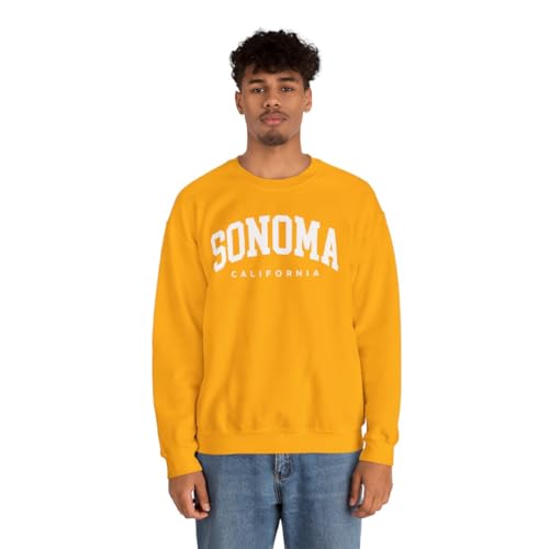Sonoma California Adult Unisex Crewneck Sweatshirt3