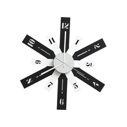 Horloge murale minimaliste pour habiller un mur vide de bureau ou de salon