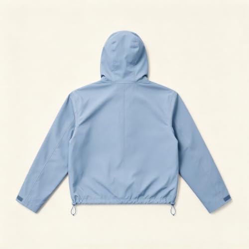 Elneeya Women Windbreaker Jacket Water Resistant Quick Dry Hood Rain Jacket - image 5