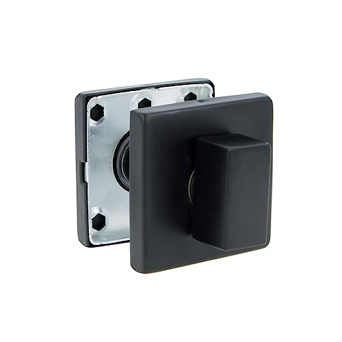 Amig - Béquille pour poignées à rosace carrée | Mod. 10RX | 53 x 53 cm | Carré de 6 mm | Design élégant et simple | Acier inoxydable noir