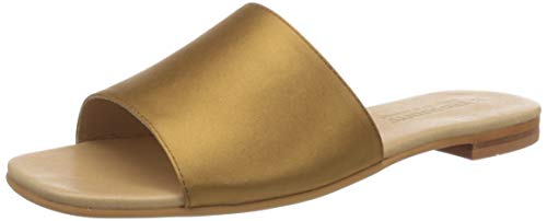 Ten Points Madeleine, Mules Mujer, Beige (Caramel 358), 39 EU