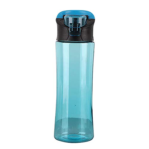 discountstore145 Sports Water Bottles,Large Capacity Vacuum Portable Light Weight Drink Bottles Leakproof Water Bottle Cup Kettle Drinkware for Fitness Outdoor Enthusiasts Blue