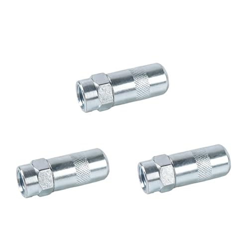 Paquete de 3 acopladores de pistola de grasa 49-16-2649, se adapta a pistolas de grasa inalámbricas Milwaukee M18 y M12, reemplazo de boquilla de alta presión, compatible con 2448-20, 2449-20, 2450-20