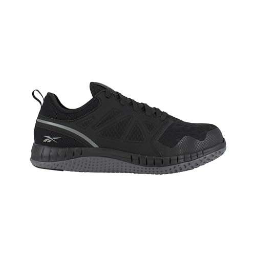 Image of Reebok Work Zprint Work Steel Toe Men's Oxford, 8 2E US, Black