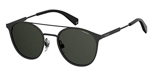 Polaroid PLD 2052/S M9 807 51 Gafas de Sol, Negro (Black/Grey Pz), Unisex Adulto