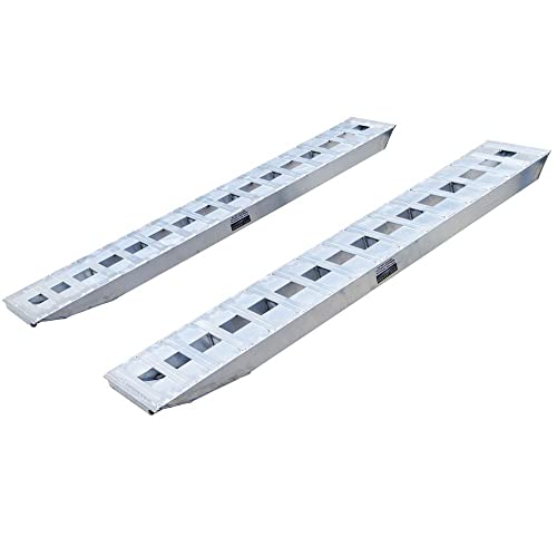 8' Upper Deck Loading Ramps for Step Deck Trailer, 10,000 lb, HD Ramps