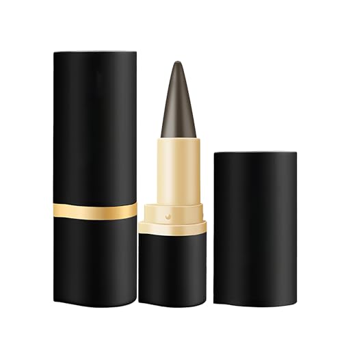 KAIYAYA 2 Stück Eyeliner Wasserfest Matte Schnell Trocknender,Matte Eyeliner Stift Gel Schwarz Trocknender & Wischfester Kajalstift Pencil für Ein Alltägliches Lang Anhaltendes Augen Make Up (braun)