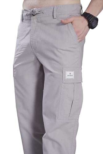 Image of DIVISIVE Men's Loose Fit Linen Blend Cotton Cargo Pants