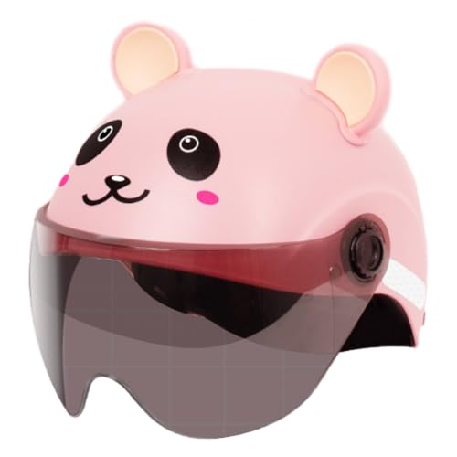 Casco De Moto Abierto | Casco De Moto Infantil | Homologado Según La Norma ECE 22.06 | para Niños Y Niñas De 2 A 12 Años | para Ciclismo De Carretera, Scooter Y Ciclomotor C,48-56cm