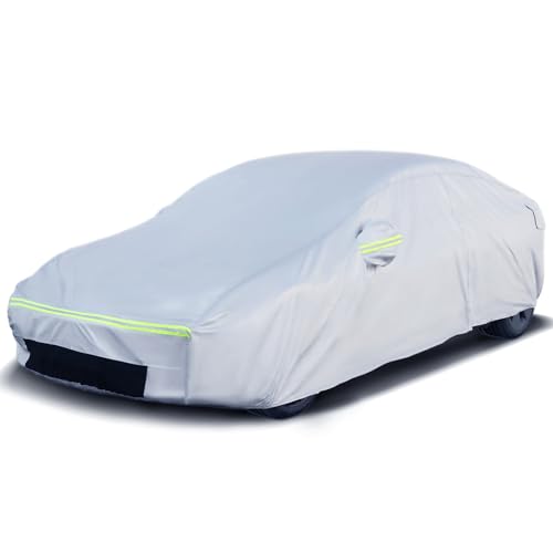 Favoto Autoabdeckung für Tesla Model 3 - Wasserdicht Model 3 Abdeckplane
