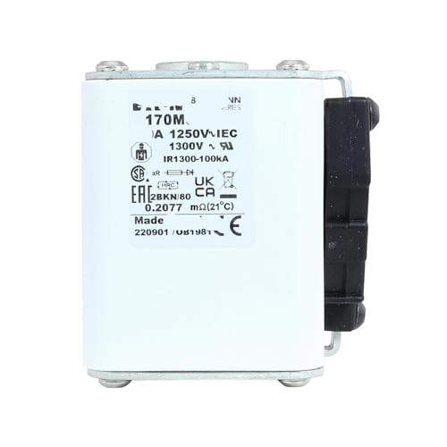 Fusible 170M5446 cube standard européen à extrémité plate pour protection industrielle
