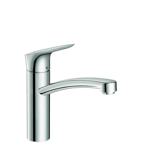 hansgrohe Logis M31 - Küchenarmatur, 1 Stahlart, Wasserhahn Küche mit Auslaufhöhe 160 mm, Mischbatterie Küche schwenkbar, Chrom hansgrohe Logis M31 - Küchenarmatur, 1 Stahlart, Wasserhahn Küche mit Auslaufhöhe 160 mm, Mischbatterie Küche schwenkbar, Chrom