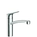 Produktbild hansgrohe Logis M31 - Küchenarmatur, 1 Stahlart, Wasserhahn Küche mit Auslaufhöhe 160 mm, Mischbatterie Küche schwenkbar, Chrom