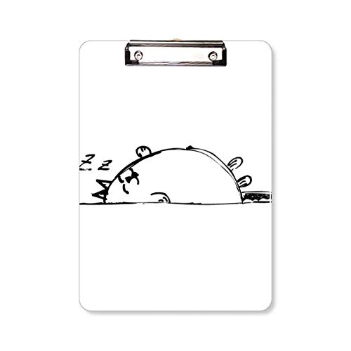 Bloc-notes A4 Lazy Cat ligné grand format de qualité supérieure pour vos écrits