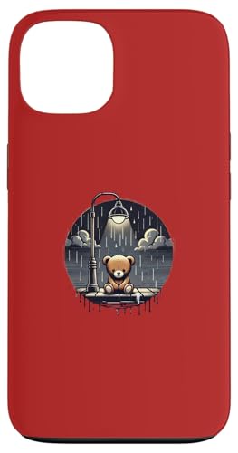 Lonely Teddy Bear Sad Melancholic �O���t�B�b�N - S32 �X�}�z�P�[�X iPhone 13 �p