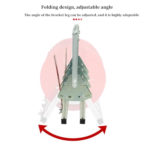 Distributeur de bobines en acier inoxydable robuste à multi-axes réglable - 7
