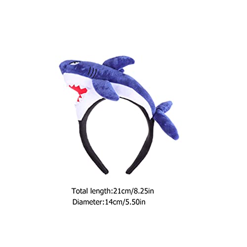 Beaupretty 2Pcs Headbands Perfeito Favorece Fontes Do Partido Do Partido Tubarão
