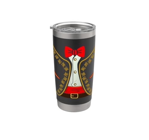 Disfraz de Mariachi Vaso térmico de acero inoxidable de doble pared Disfraz de Mariachi Vaso térmico de acero inoxidable de doble pared