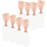 MOTHNUR 10 Stück Acryl Bogenschild Hängekarten mit Schleifenband Wiederbeschreibbare Reservierungsschilder für Stühle Sitzkarten für Hochzeit Bankett und Party