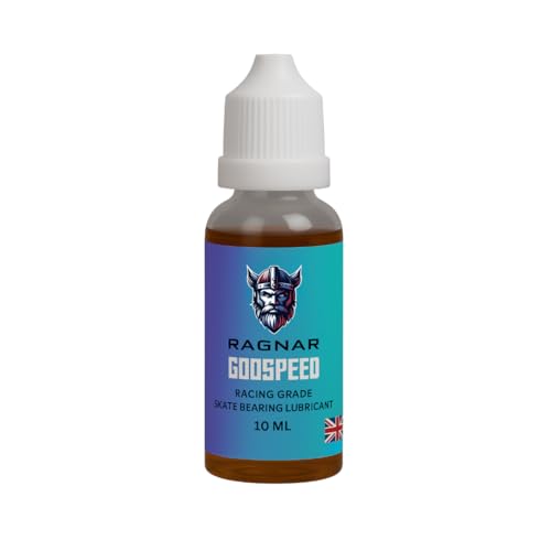 Ragnar GodSpeed Bearing Lubricant – 10ml High-Performance Synthetic Oil for Skateboards, Rollerblades, Inline Skates, Scooters & Fidgets – Fast, Smooth & Long-Lasting Made in UK