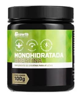 Creatina Monohidratada 100g Creatine - Growth