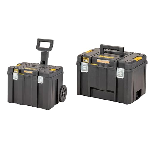 DeWalt TSTAK 2.0 - Caja de almacenaje móvil & Caja de herramientas profunda TSTAK™ 2.0