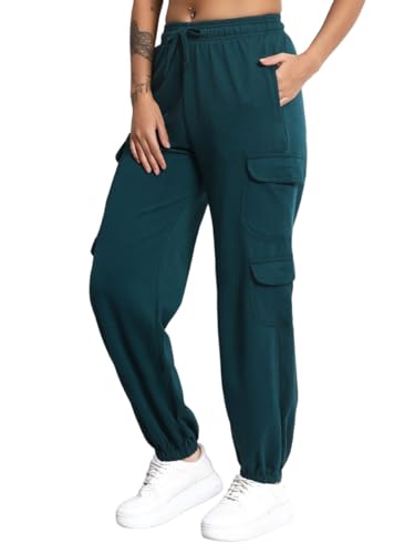 Image of Q - RIOUS Women's Relaxed Fit Cargo Style Jogger Pants