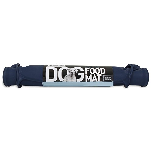 Petmate 23581 Wetnoz Pet Bowl Mat, Indigo #TOP14
