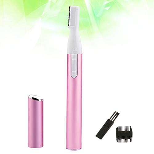 Máquina de barbear elétrica feminina para remoção de pêlos do corpo Depilador feminino de sobrancelh