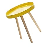 Table de chevet de salon : la surface est lisse sans bavures et ne blesse pas vos mains, vous aurez donc une sensation de confort lorsque vous la toucherez.