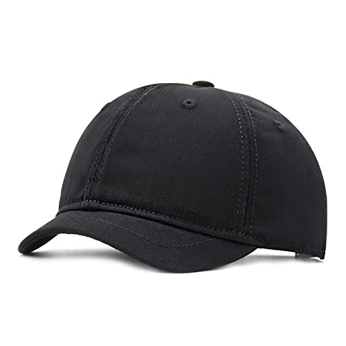 Faringoto Men's Cotton Short Brim Baseball Cap Casual Peaked Cap Ladies Versatile Equestrian Sun Hat