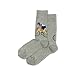 Hot Sox mens Sports and Outdoors Series Novelty Fashion Casual Sock, Cyclist (Grey Heather), 6 12 US