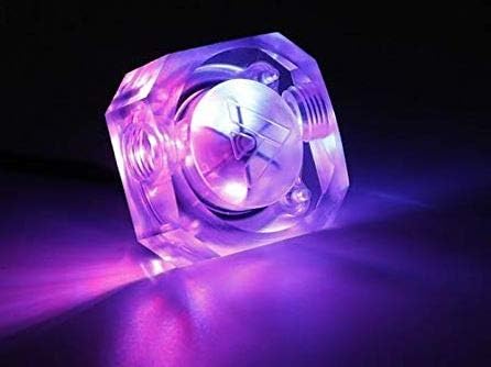 Barrow LRC 2.0 Version G1/4" RGB Flow Meter - Clear/Sapphire Blue