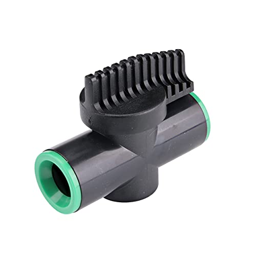 NDS R617CT Compression Inline Valve, 1/2 in, Plastic Irrigation Fitting, Black NDS R617CT Compression Inline Valve, 1/2 in, Plastic Irrigation Fitting, Black