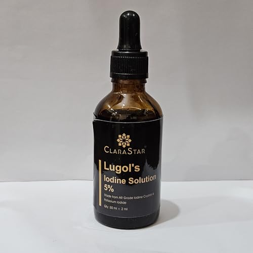 Lugol's Iodine 5% AR Grade Purity