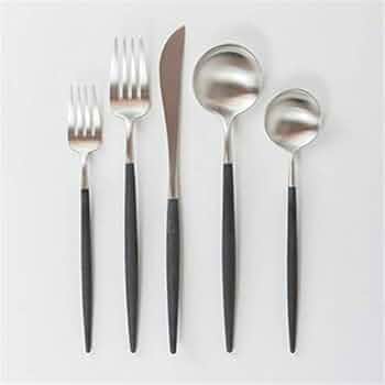 Cutipol GOA Black Silver カトラリーセット 6本 ギフトセット】 Cutipol（クチポール） ｜ GOA カトラリー