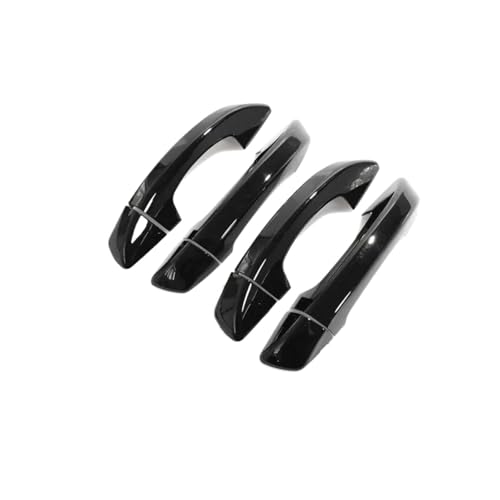 Garniture poignée de porte Passat anti-rayures noire brillante pour rénovation carrosserie