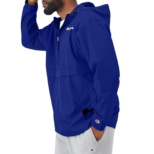 Image of Champion Men's Jacket, Stadium Full-zip Jacket, Wind Resistant, Water Resistant Jacket for Men