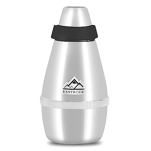 EASTROCK Trumpet Mute ABS Light Weight，Silver