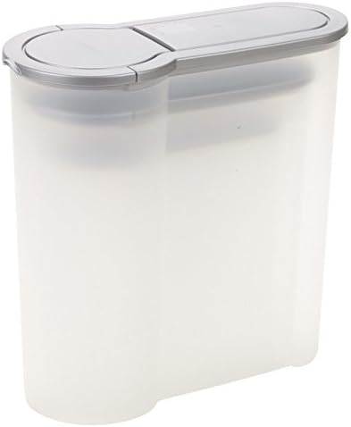 Easygift 3 Pc Cereal Dispenser for Dry Food Storage (Grey)
