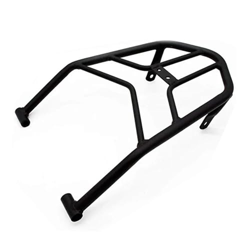 リアラゲッジラック オートバイ後部テールシート荷物ラックキャリアホルダー棚貨物収納ブラケット に適合するラリー CRF250 CRF250L CRF250M用(黒)