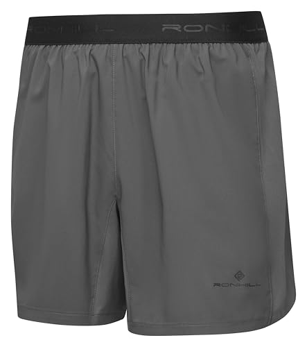 Short de course Tech Ronhill oxyde pour courir en ville et nature