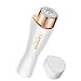Facial Hair Removal for Women, TANAAB Painless Waterproof Smooth Facial Hair Remover Shaver Razor for Face Upper Lip Chin Cheeks Arm Built-in LED Light - White Gold
