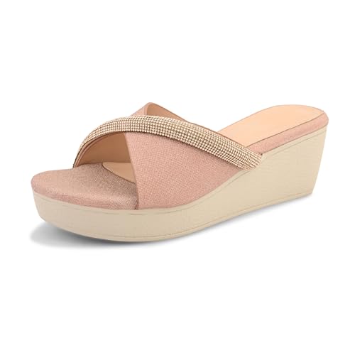 Image of Centrino Women's Sandals | Soft Cushioned Footbed for Extra Comfort | Stylish & Elegant Look for Ladies | Fashionable & Durable Sandal Comfort & Quality (9417)
