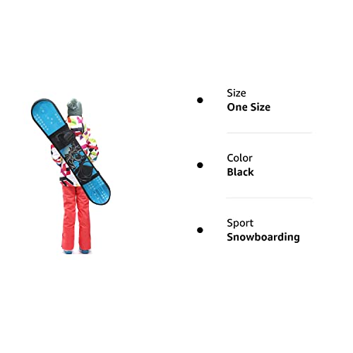 Yyst Snowboard Shoulder Strap Snowboard Sleeve Snowboard Carry Strap Snowboard Sling Snowboard Carrier- Universal, Adjustalbe, Fits All Shapes Of Snowboards! #TOP5