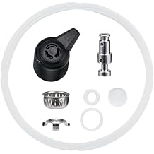 Replacement Parts Set for Instant Pot Lux 5, 6 Quart Qt, Instant Pot Accessories Include Handle Sealing Ring Steam Release Valve and Float Valve Seal Anti-Block Shield Set of 8