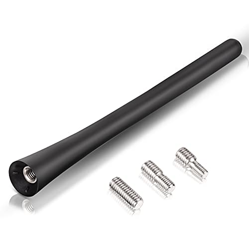 Bingfu Universal Car Roof Mount Antenna Mast 6.3 inch Car Vehicle FM AM Stereo Radio Antenna Replacement