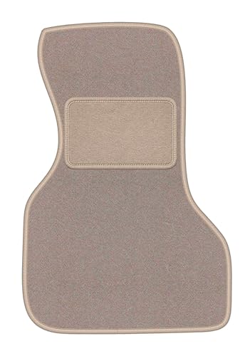 Alfombra beige de conductor para Chevrolet Astro II 1995-2005 en terciopelo