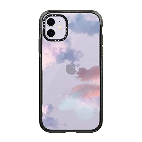Casetify Impact Case For Iphone 11 - Clouds - Clear Black #TOP3
