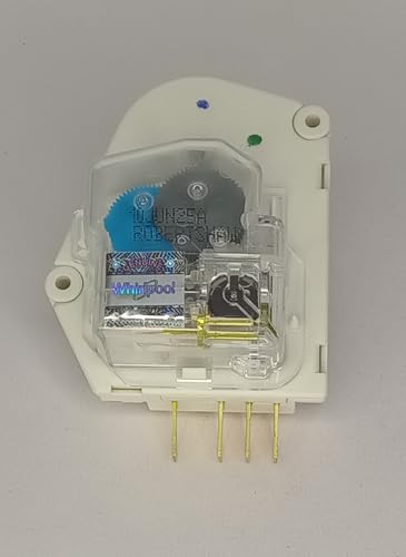 Image of Dual Line Parts Defrost Timer for Double Door /Frost Fee Refrigerator Whirlpool